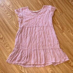 Pink Detailed Dress
